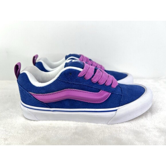 Vans Knu Skool Sneakers Shoes Vibrant Blue Purple White Mens Size 7.5 / Womens 9 main image 10